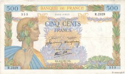 500 Francs LA PAIX FRANCE  1941 F.32.14 F+