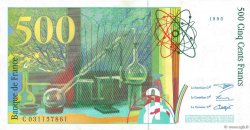 500 Francs PIERRE ET MARIE CURIE FRANCE  1995 F.76.02 AU-