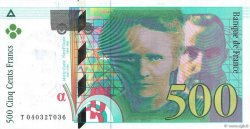 500 Francs PIERRE ET MARIE CURIE FRANCE  1998 F.76.04 AU-