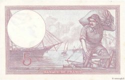 5 Francs FEMME CASQUÉE FRANCIA  1928 F.03.12 AU+