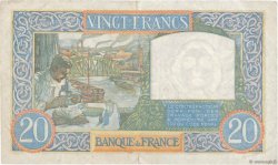20 Francs TRAVAIL ET SCIENCE FRANKREICH  1941 F.12.12 VZ