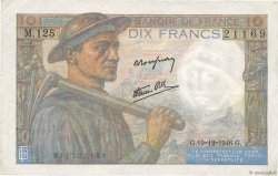 10 Francs MINEUR FRANCE  1946 F.08.16 TTB