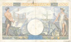 1000 Francs COMMERCE ET INDUSTRIE FRANCE  1940 F.39.02 pr.TTB
