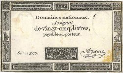 25 Livres FRANCE  1793 Ass.43a TB+