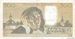 500 Francs PASCAL FRANCE  1992 F.71.49 pr.TTB