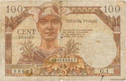 100 Francs TRÉSOR PUBLIC FRANCE 1955 VF.34.01