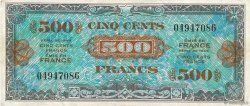 500 Francs DRAPEAU FRANCIA 1944 VF.21.01