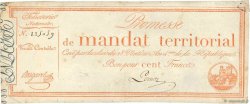 100 Francs sans série FRANCE  1796 Ass.60a F