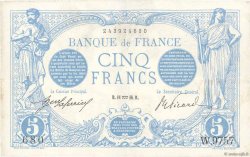 5 Francs BLEU FRANCE  1916 F.02.35 VF