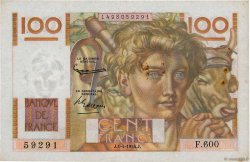 100 Francs JEUNE PAYSAN FRANCE 1954 F.28.43