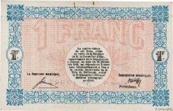 1 Franc FRANCE régionalisme et divers Mulhouse 1918 JP.132.02 SUP+