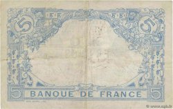 5 Francs BLEU FRANCE 1916 F.02.36 VF-