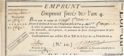 20 Francs FRANCE Chizé 1795 Ass.-- pr.SUP