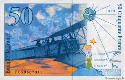 50 Francs SAINT-EXUPÉRY Modifié FRANCIA 1999 F.73.05 SPL+