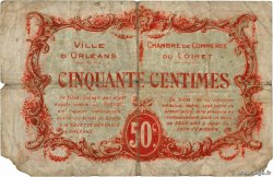 50 Centimes FRANCE régionalisme et divers Orléans 1917 JP.095.16 B