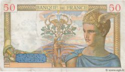 50 Francs CÉRÈS modifié FRANCE 1939 F.18.33 pr.TTB