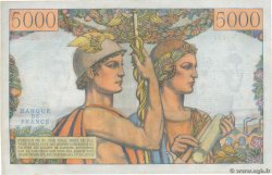 5000 Francs TERRE ET MER FRANKREICH 1956 F.48.11 VZ+