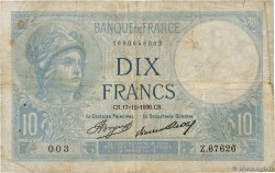 10 Francs MINERVE FRANCE 1936 F.06.17