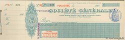 Francs FRANCE régionalisme et divers Toulouse 1900 DOC.Chèque SUP