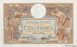 100 Francs LUC OLIVIER MERSON type modifié FRANCE 1939 F.25.40