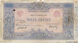 1000 Francs BLEU ET ROSE FRANCE  1920 F.36.36