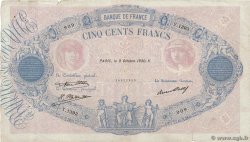 500 Francs BLEU ET ROSE FRANCE  1930 F.30.33 F-