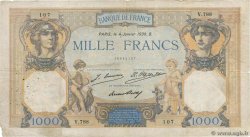 1000 Francs CÉRÈS ET MERCURE FRANCE  1930 F.37.04 G