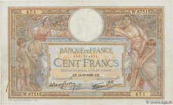 100 Francs LUC OLIVIER MERSON type modifié FRANCIA  1939 F.25.49 BB