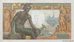 1000 Francs DÉESSE DÉMÉTER FRANKREICH  1943 F.40.20 VZ