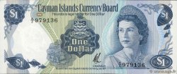 1 Dollar CAYMANS ISLANDS 1972 P.01b