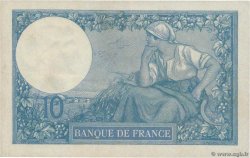 10 Francs MINERVE FRANCE  1917 F.06.02 VF+
