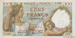 100 Francs SULLY FRANCE  1939 F.26.07
