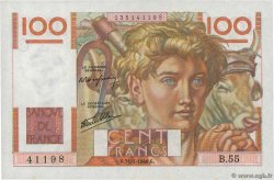 100 Francs JEUNE PAYSAN FRANCIA  1946 F.28.05 q.FDC