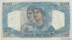 1000 Francs MINERVE ET HERCULE FRANCE 1945 F.41.06