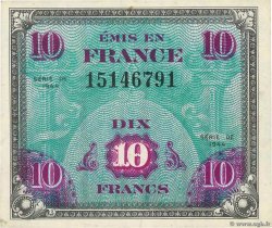 10 Francs DRAPEAU FRANCE  1944 VF.18.01 AU