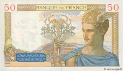 50 Francs CÉRÈS FRANCIA  1935 F.17.11 q.AU