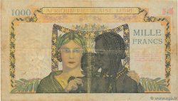 1000 Francs AFRIQUE ÉQUATORIALE FRANÇAISE Brazzaville 1941 P.09 B
