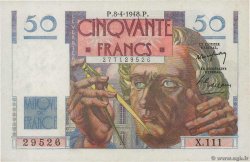 50 Francs LE VERRIER FRANCE  1948 F.20.10 SPL