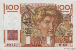 100 Francs JEUNE PAYSAN FRANCIA  1952 F.28.31 SC