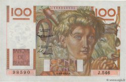100 Francs JEUNE PAYSAN FRANCE  1953 F.28.37