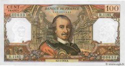 100 Francs CORNEILLE FRANKREICH  1978 F.65.62 fST