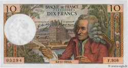 10 Francs VOLTAIRE FRANCE  1973 F.62.64 AU