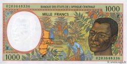 1000 Francs CENTRAL AFRICAN STATES  2002 P.202Eh UNC-