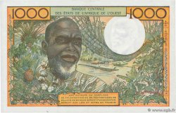 1000 Francs STATI AMERICANI AFRICANI  1973 P.103Aj AU