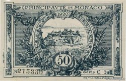 50 Centimes MONACO  1920 P.03a XF+