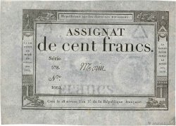100 Francs FRANCIA  1795 Ass.48a SPL