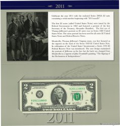 2 Dollars Set de présentation UNITED STATES OF AMERICA St. Louis 2003 P.516b UNC