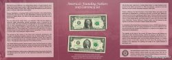 1 et 2 Dollars Set de présentation ÉTATS-UNIS D AMÉRIQUE New York 2003 P.530A et 537