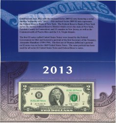 2 Dollars Set de présentation UNITED STATES OF AMERICA New York 2009 P.530A