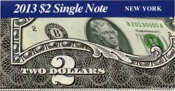 2 Dollars Set de présentation UNITED STATES OF AMERICA New York 2009 P.530A UNC